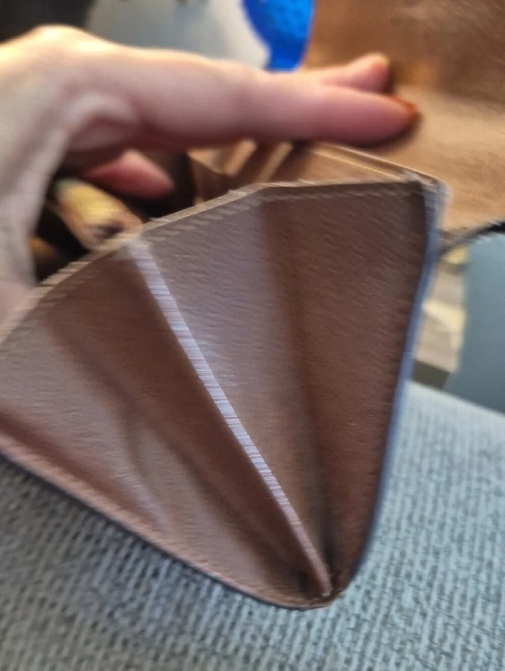 Louis Vuitton Sarah Monogram Canvas Fold-Over Wallet MI0099